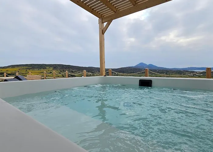 Bayview With Jaccuzi - Milos Villa *